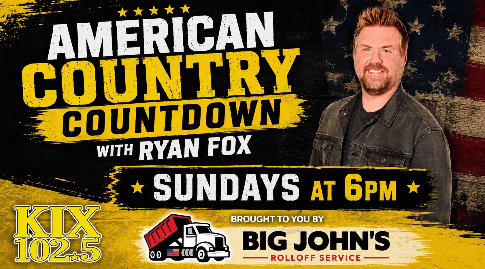 KIX American Country Countdown Ryan Fox