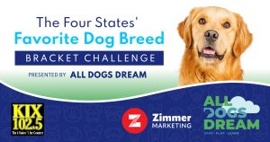The Four States Favorite Dog Breed Tournament