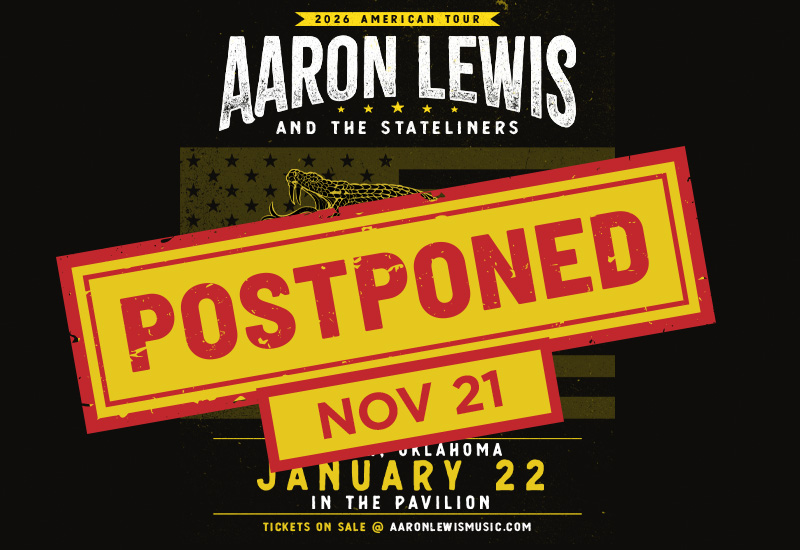 Aaron Lewis And The Stateliners At Downstream Casino