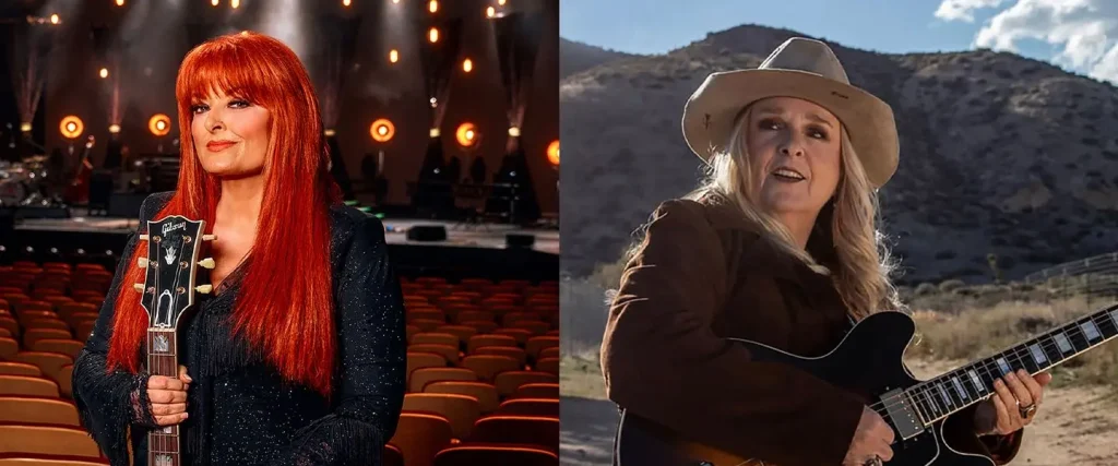 Wynonna Judd And Melissa Etheridge At The Walmart AMP