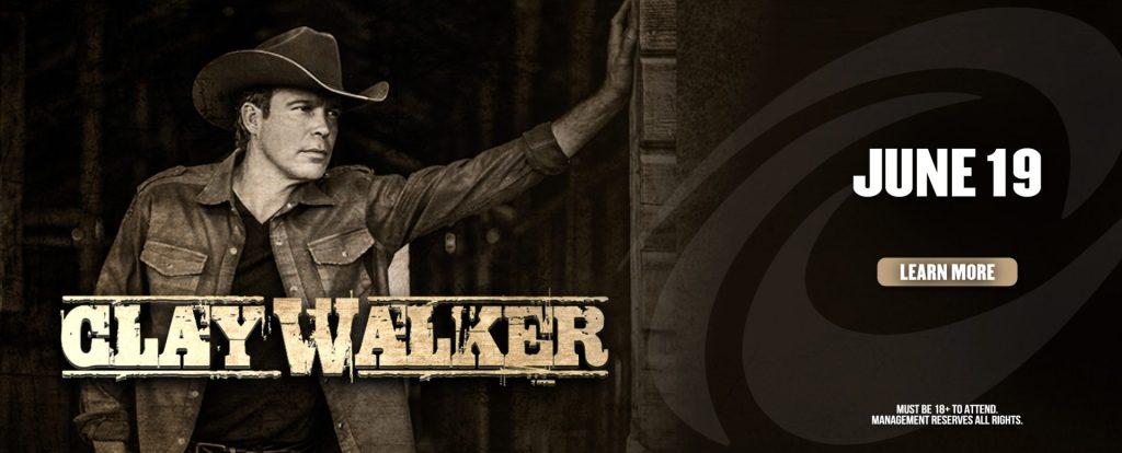Clay Walker At Osage Hotel And Casino